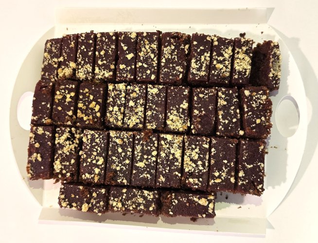 Platou Prăjitură Negresă de post 800 gr